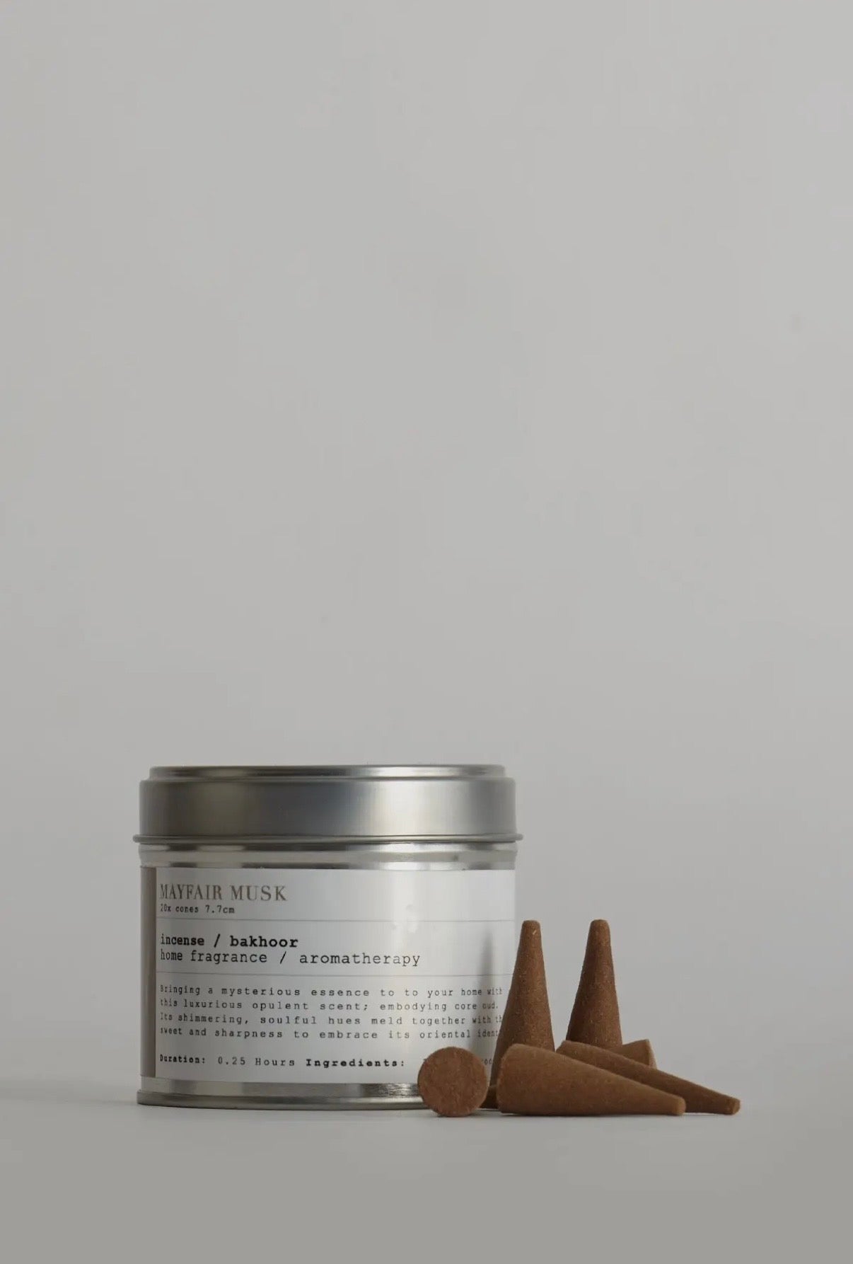 Mayfair Musk Incense Cones - CAVE London