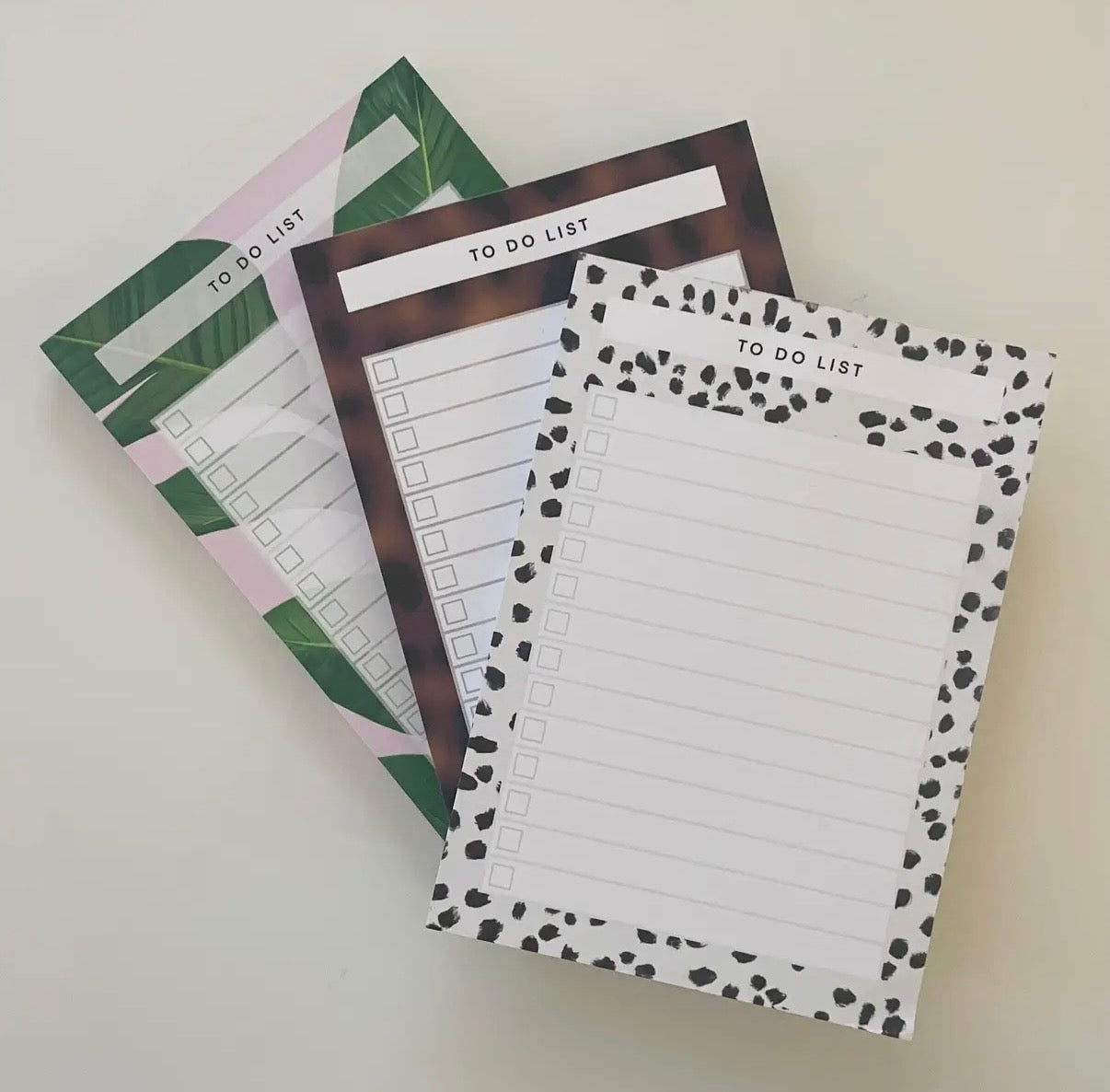 Leaf Print To Do List - Dolly’s Doodles