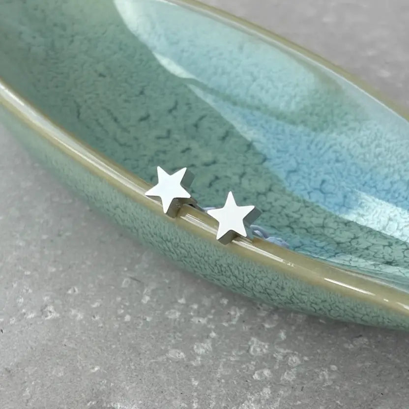 Star Stud Earring in Silver - NOSTRUM
