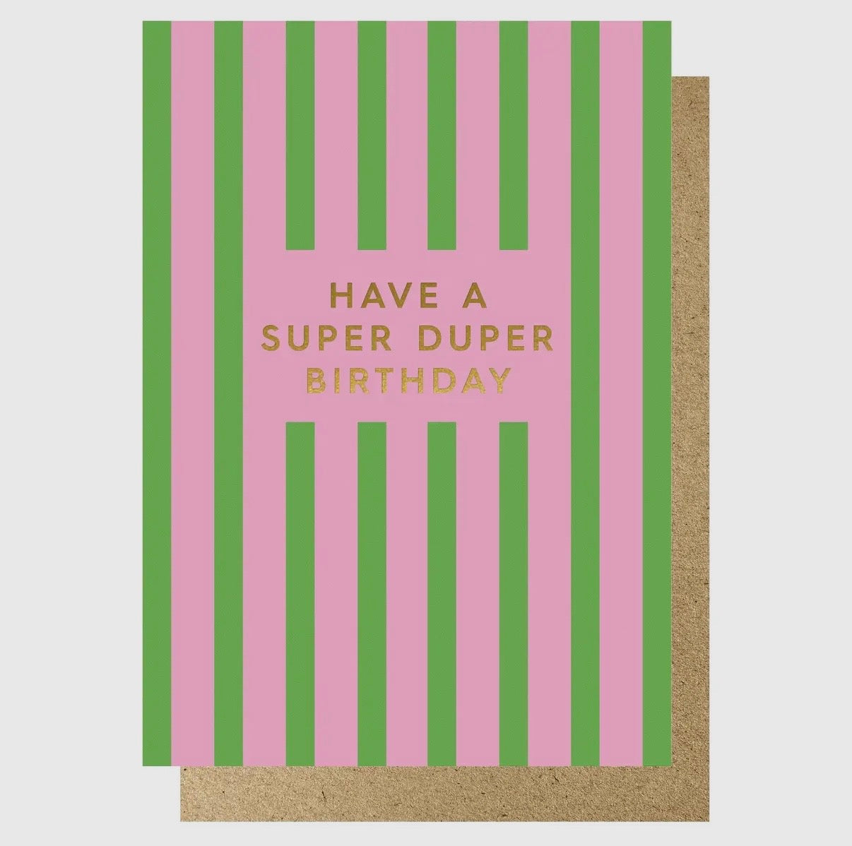 Super Duper Birthday Card - Lucky Ink