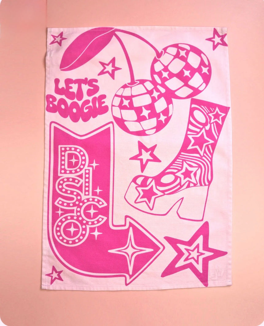 Kitchen Boogie Tea Towel - Printed Weird