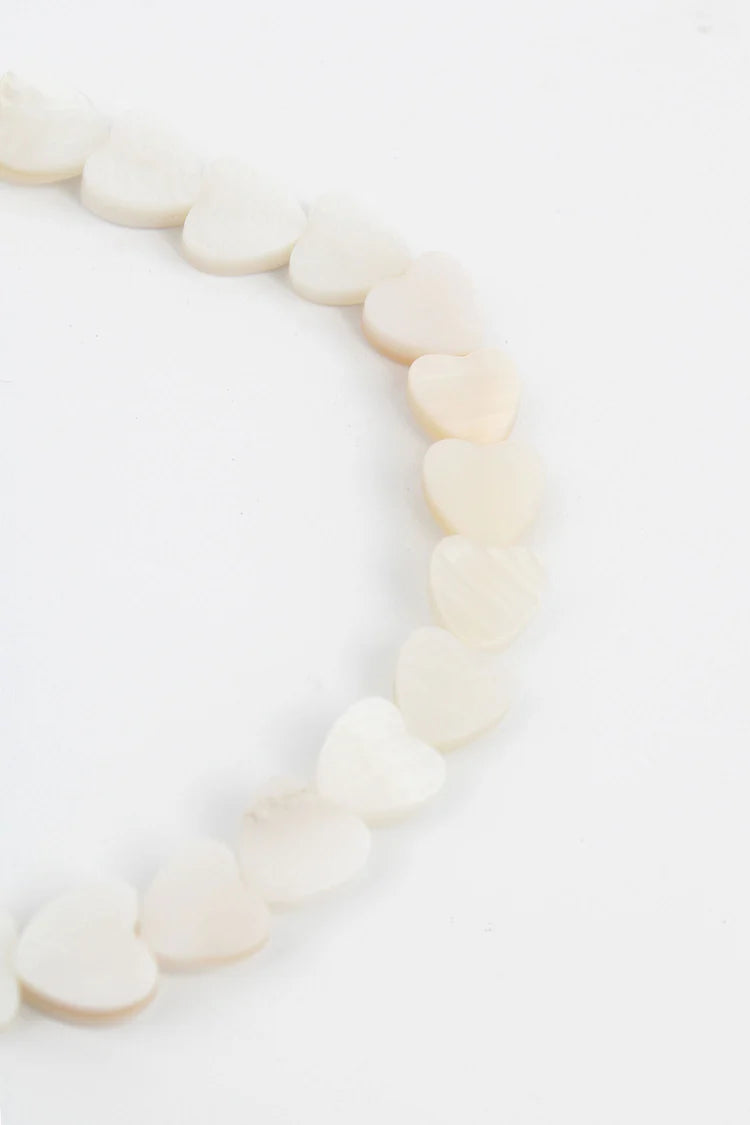 Mother of Pearl Heart Bracelet - My Doris