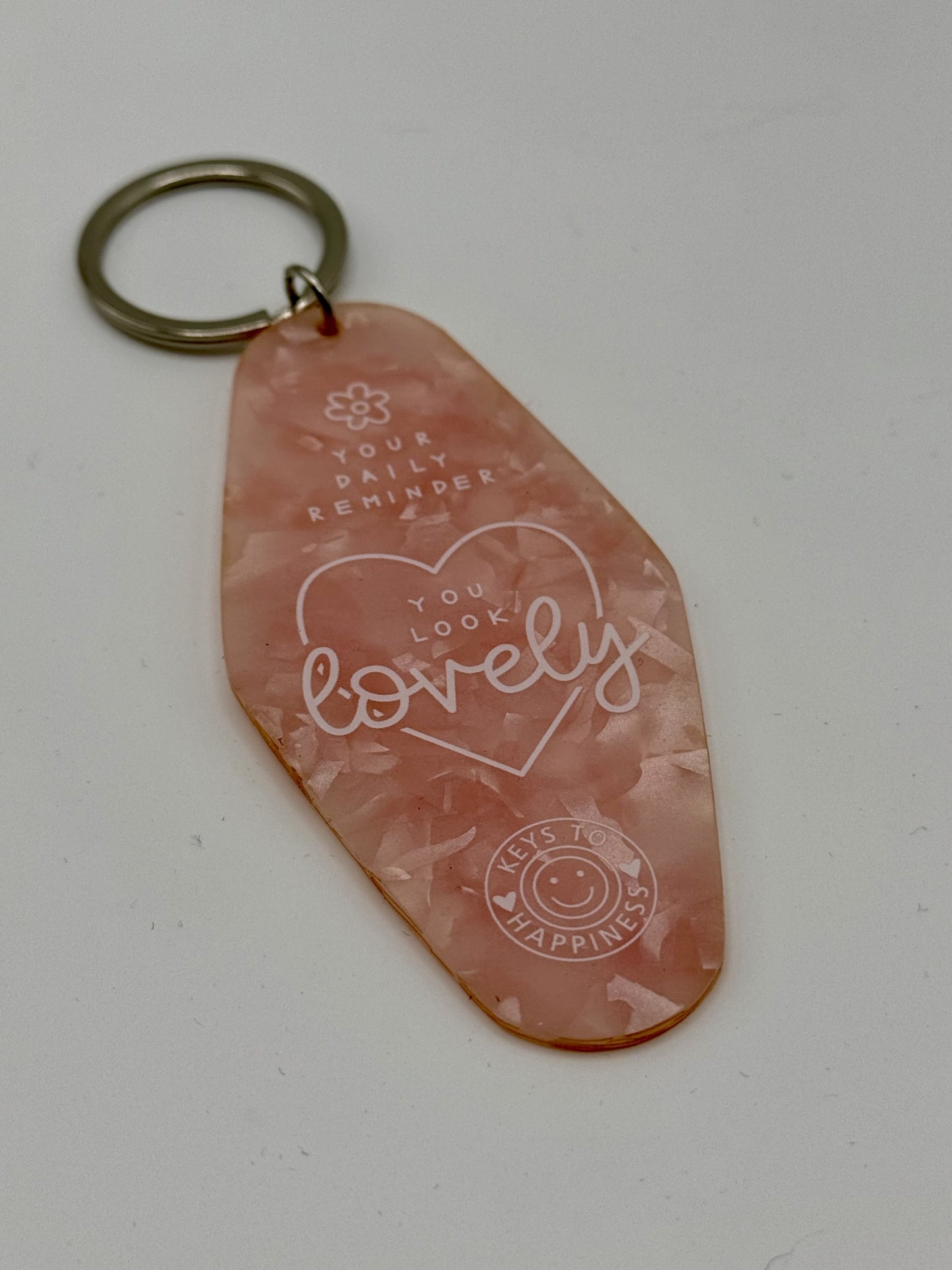 You Look Lovely Keyring - Dolly's Doodles