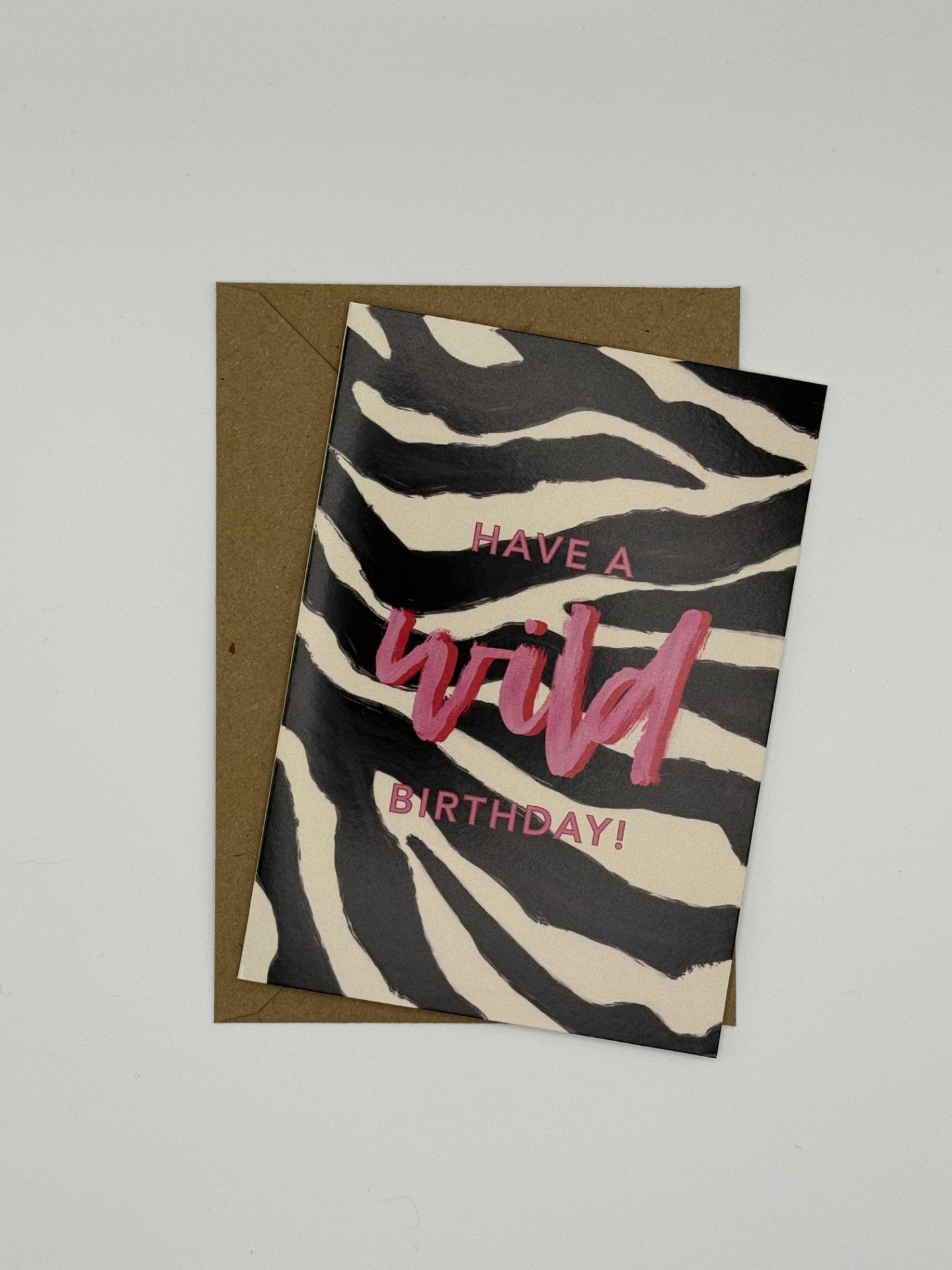 Have A Wild Birthday in Zebra - Dolly's Doodles