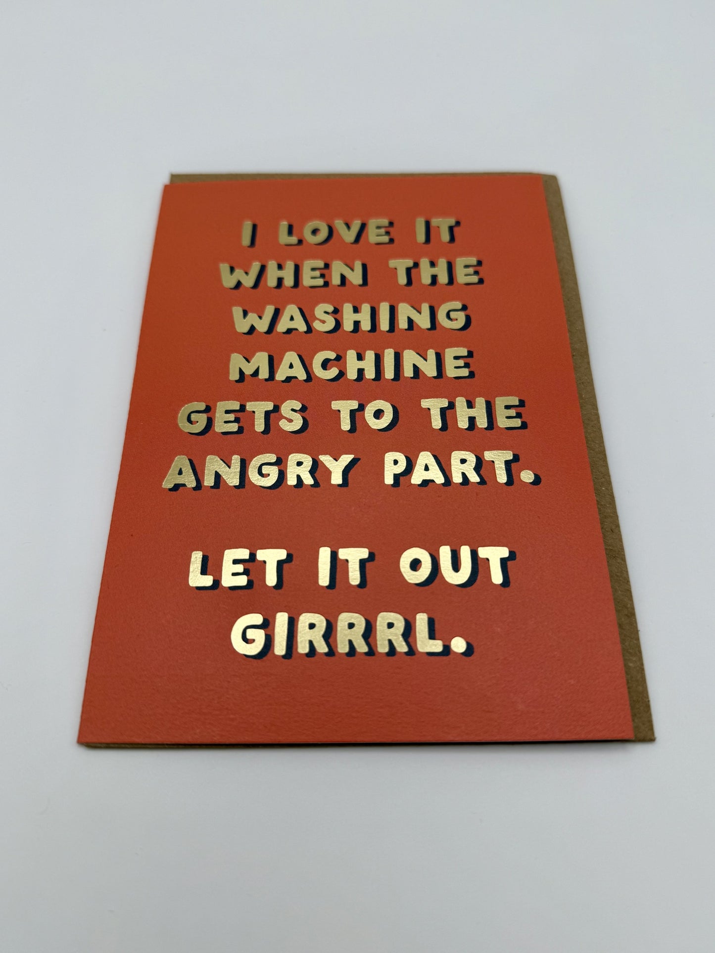 Let It Out Girrrl Card - Ohh Dear