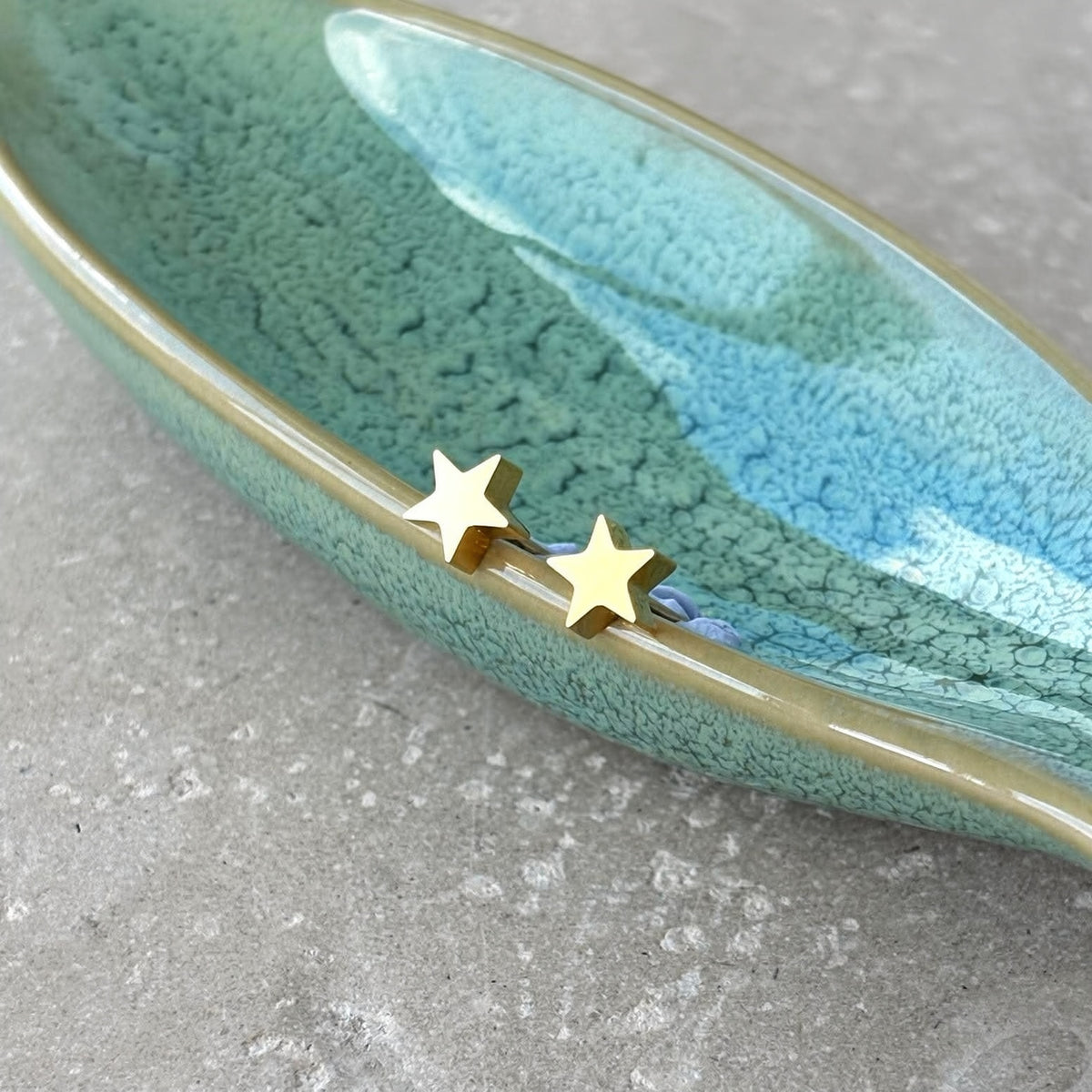 Star Stud Earring in Gold -NOSTRUM