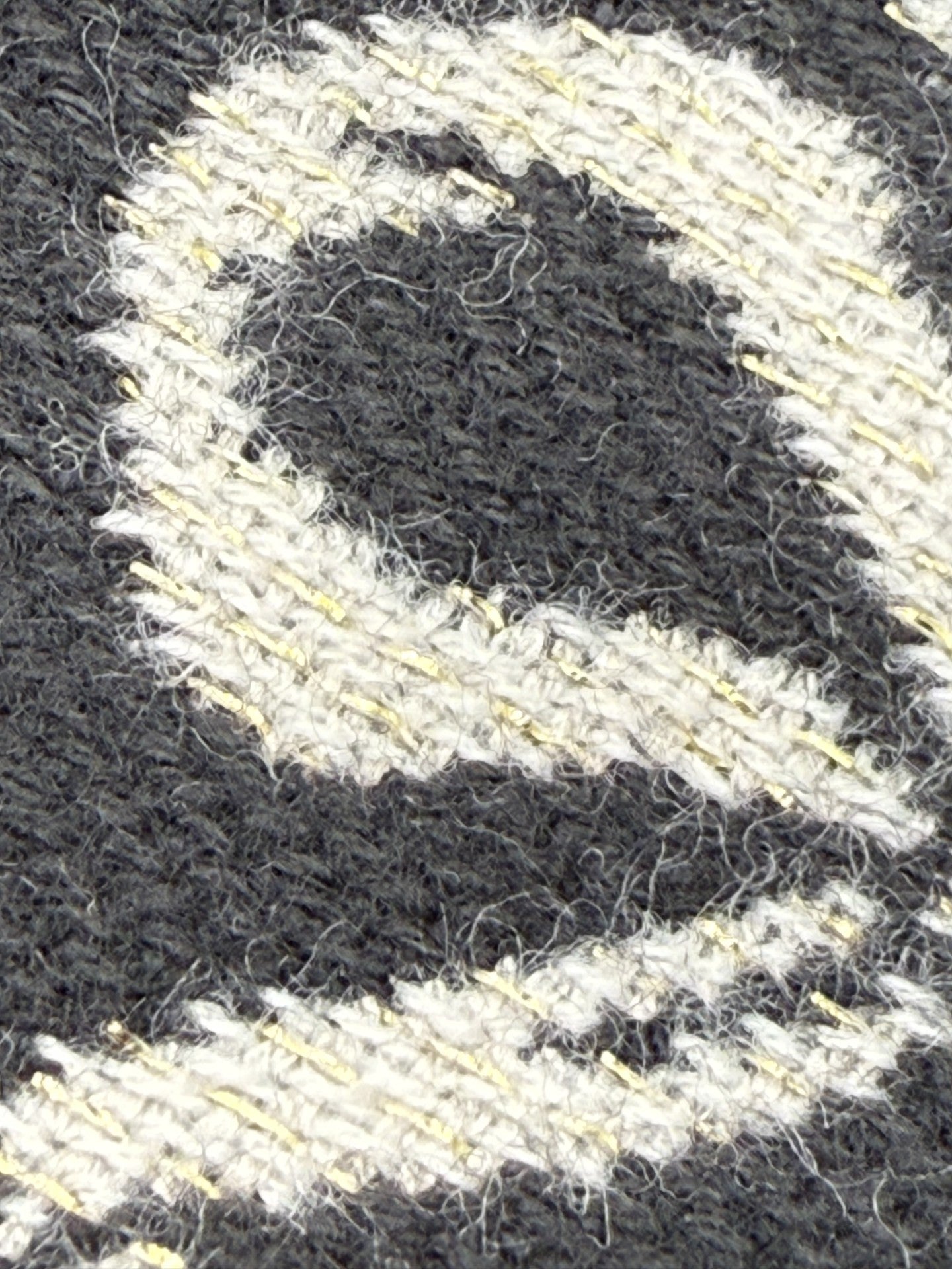 Minnie Bow Print Scarf - Black & White