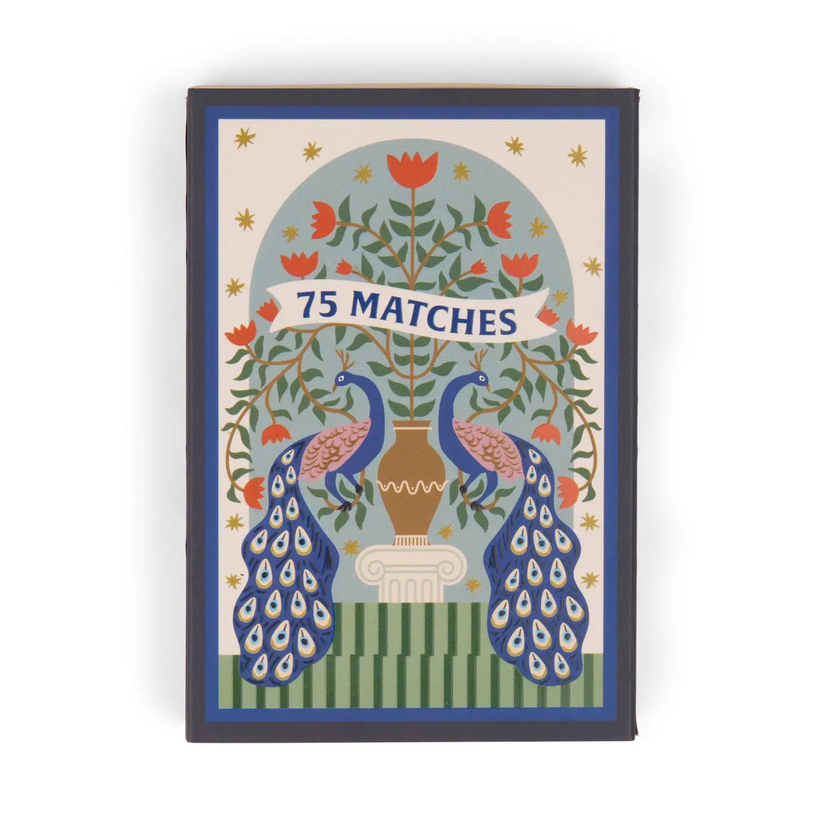 Boxed Matches With Peacock Design - A Dopo