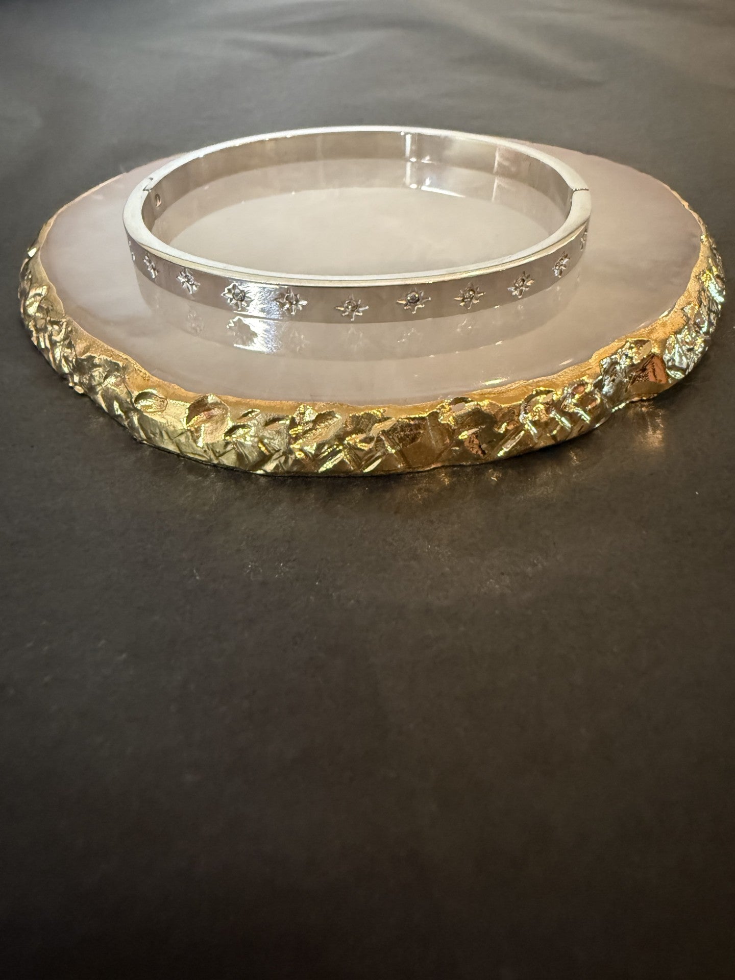 Kissimmee Star Bangle in Silver - NOSTRUM