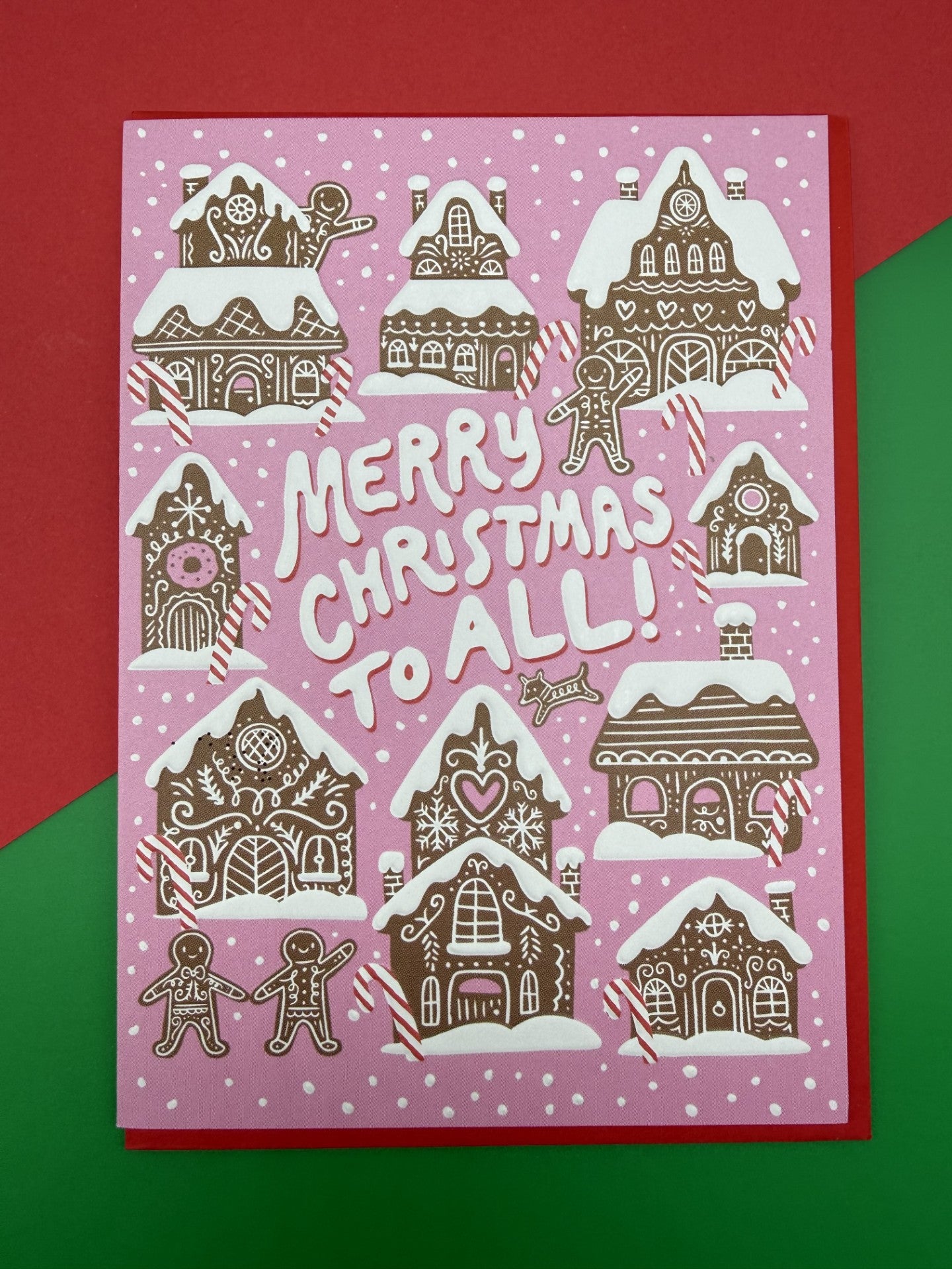 Gingerbread House Christmas Card by Hello! Lucky - Ohh Dear