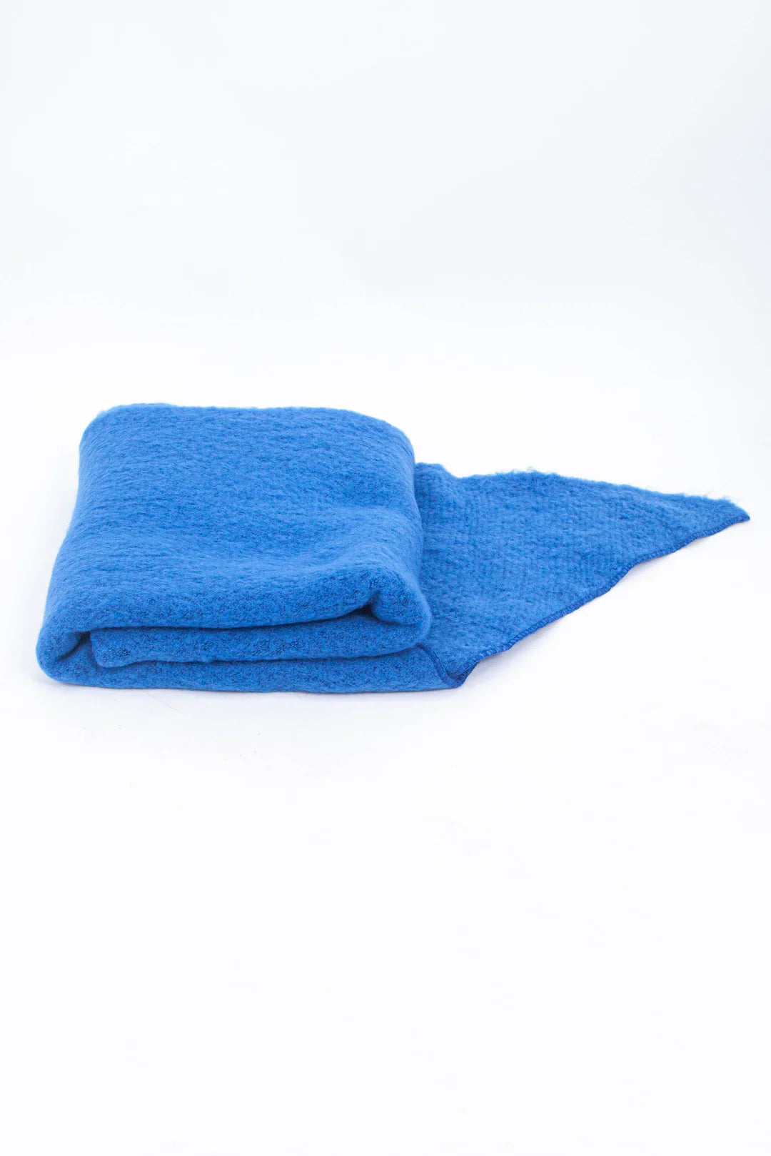 Asymmetric Heavyweight Scarf in Royal Blue