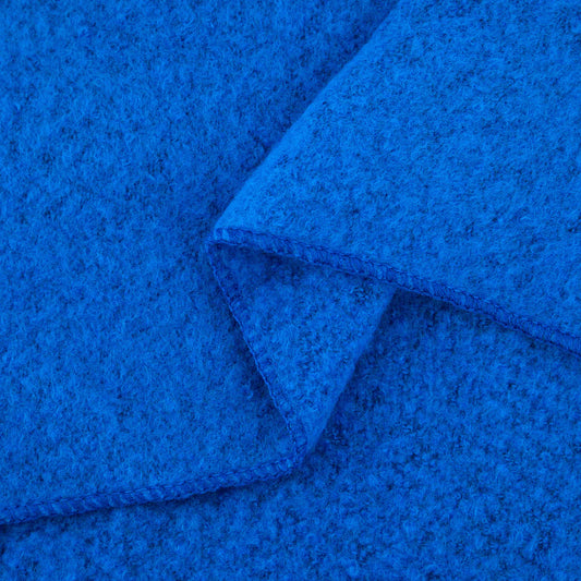Asymmetric Heavyweight Scarf in Royal Blue