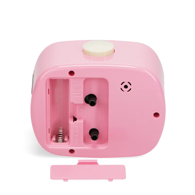 Retro Alarm Clock in Pink - Rex London