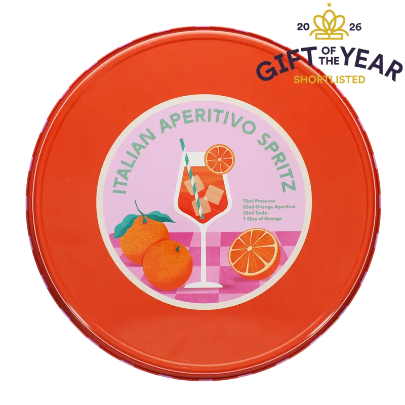 Aperitivo Spritz Round Metal Tray - Rex London