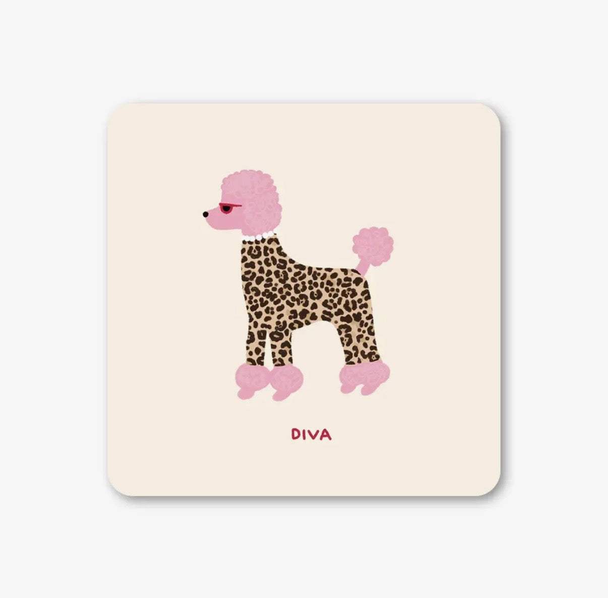 Diva Dog Coaster - Ella Goddard