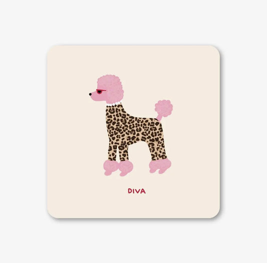 Diva Dog Coaster - Ella Goddard