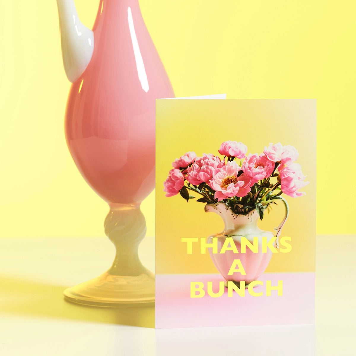 Thanks A Bunch Greetings Card - Ornament Art