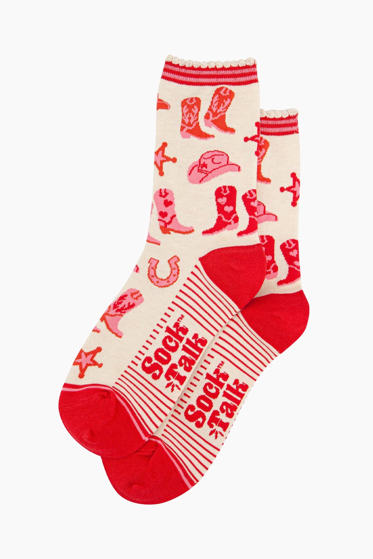 Cowgirl Western Style Socks - Sock Talk