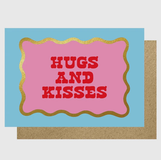 Hugs and Kisses Card - Lucky Ink