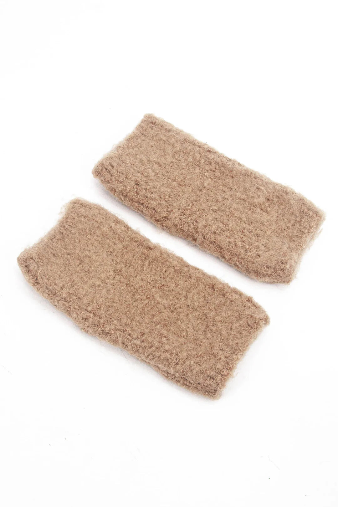 Wrist Warmers in Camel
