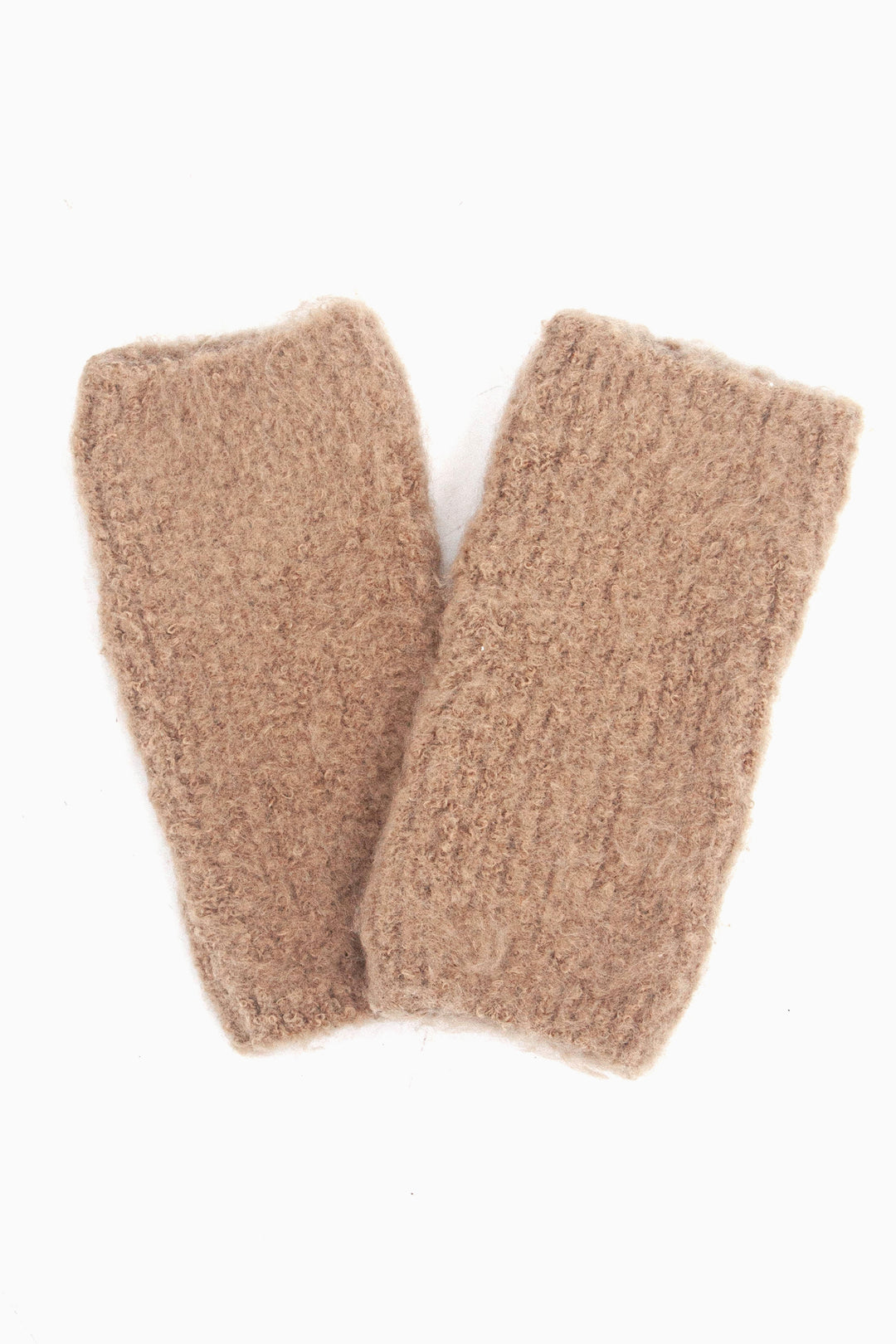 Wrist Warmers in Camel