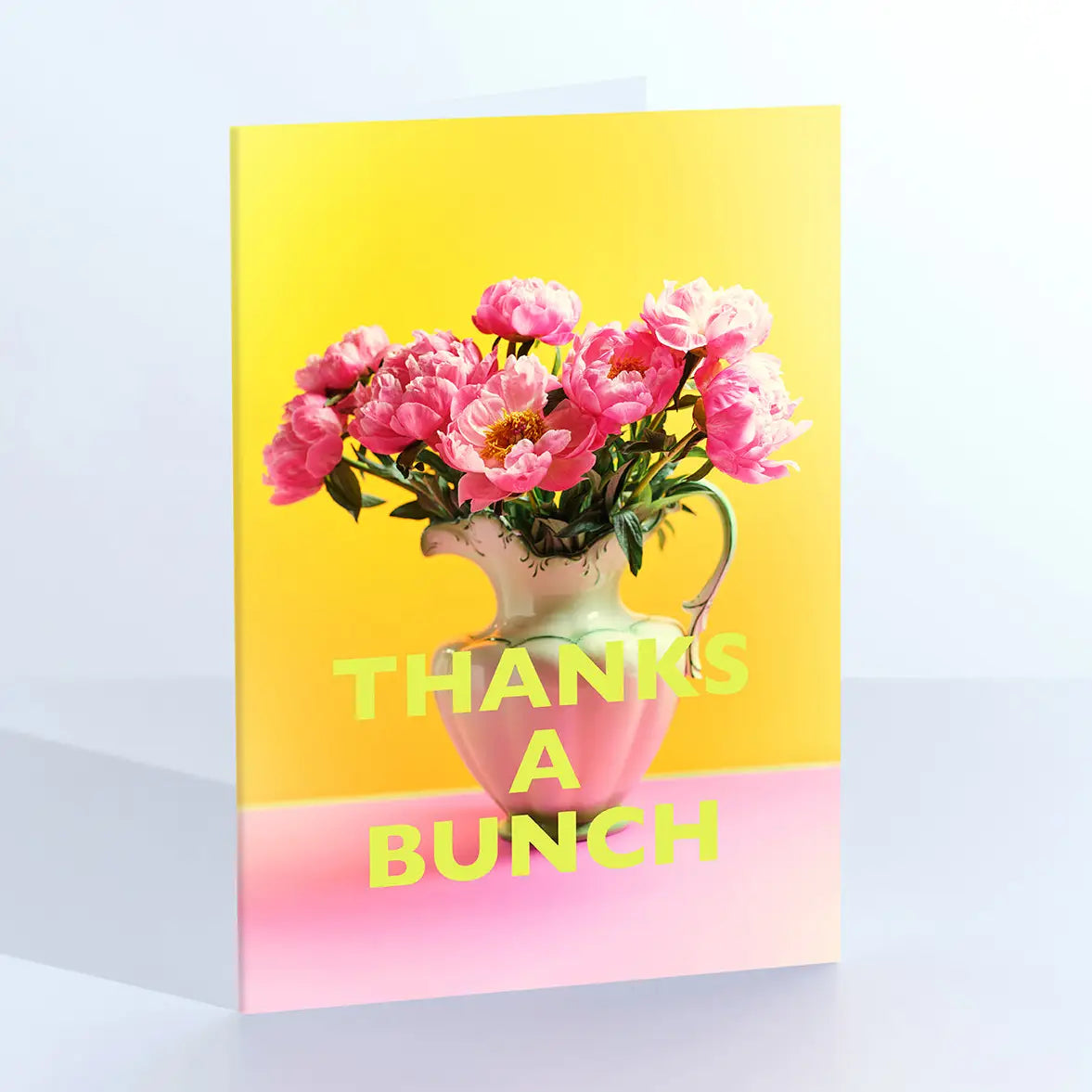 Thanks A Bunch Greetings Card - Ornament Art