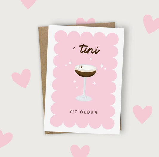 Espresso Martini Birthday Card - Dolly’s Doodles