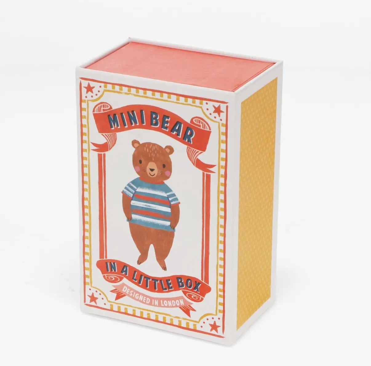 Mini Bear in a Box Soft Toy - Rex London