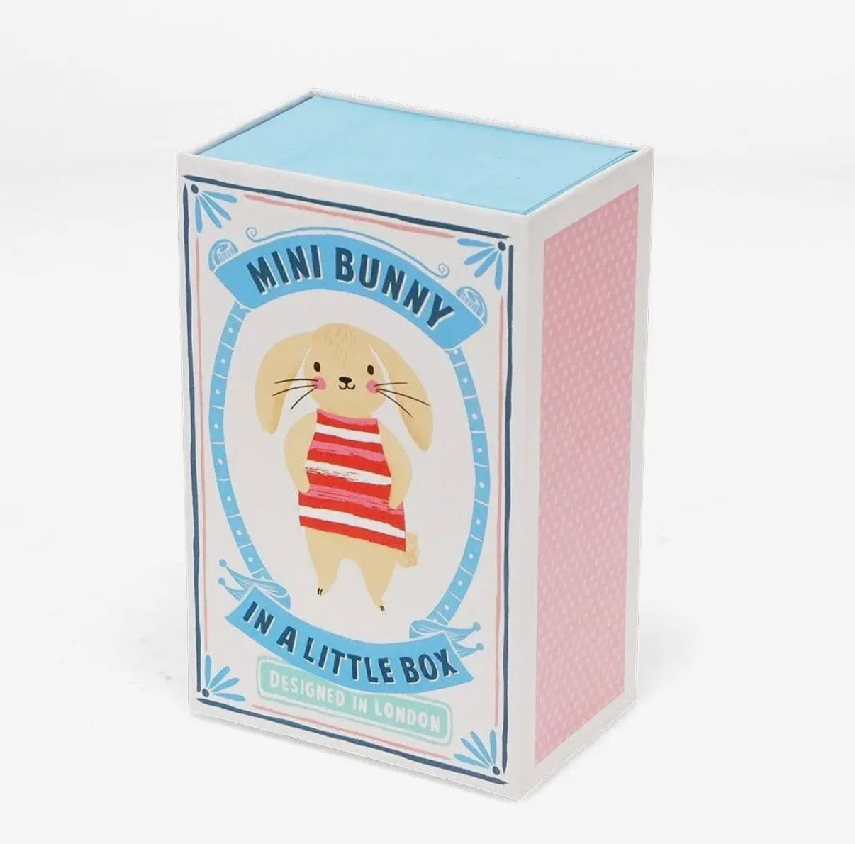 Mini Bunny in a Box Soft Toy - Rex London