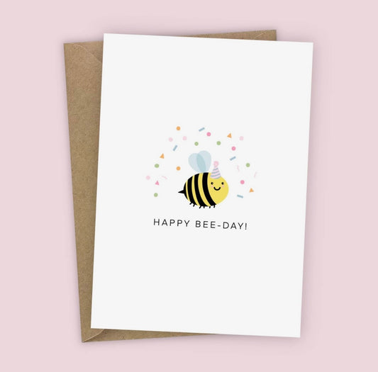 Happy Bee-Day Card - Dolly’s Doodles