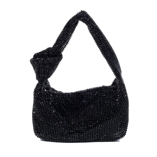 Black Handheld Sparkly Bag