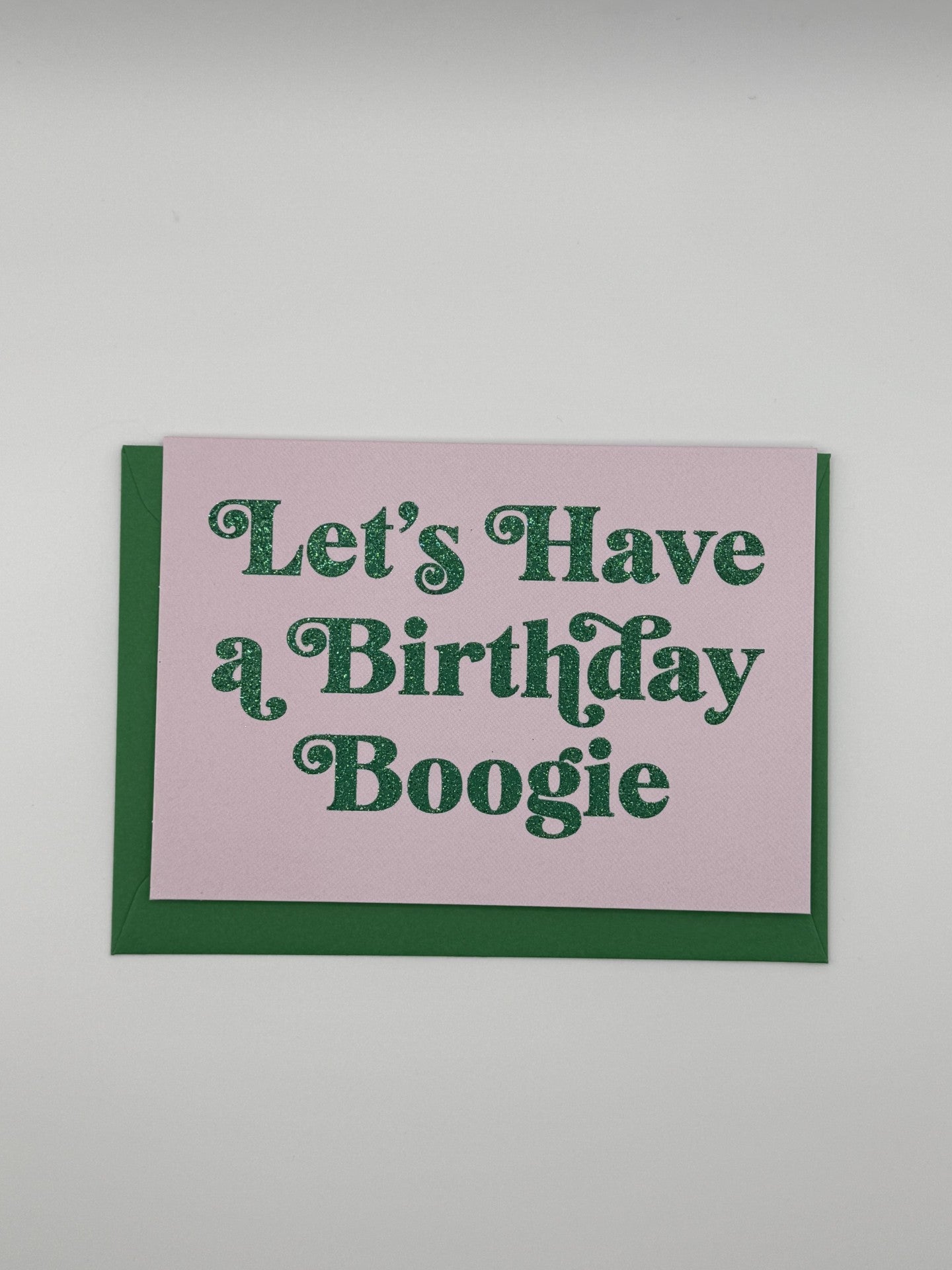 Let's Have A Birthday Boogie Card - Oh Squirrel