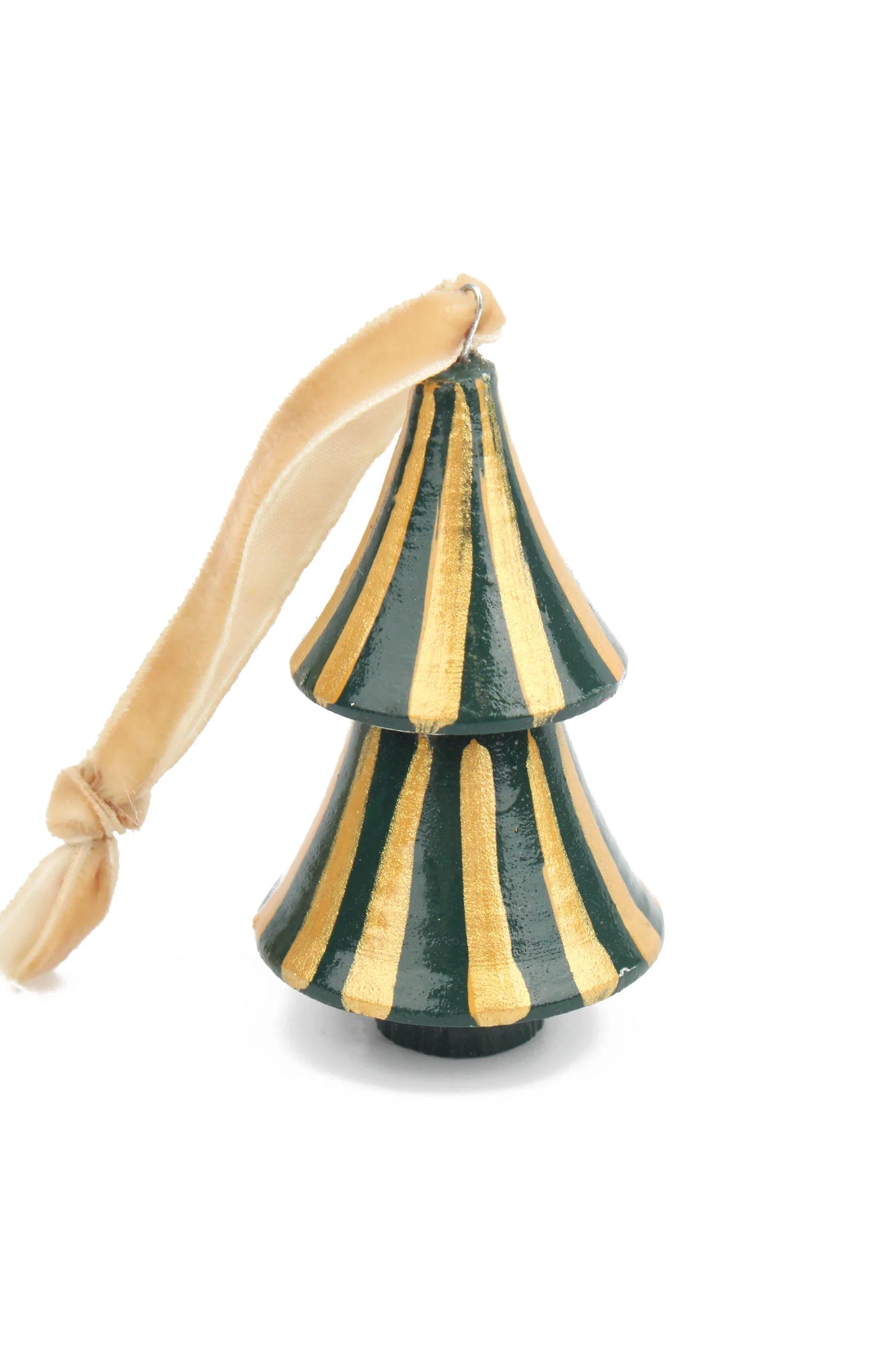 Green & Gold Hanging Mini Tree Decoration - My Doris