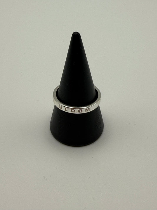 Quotation Rings in Silver Plated - My Doris