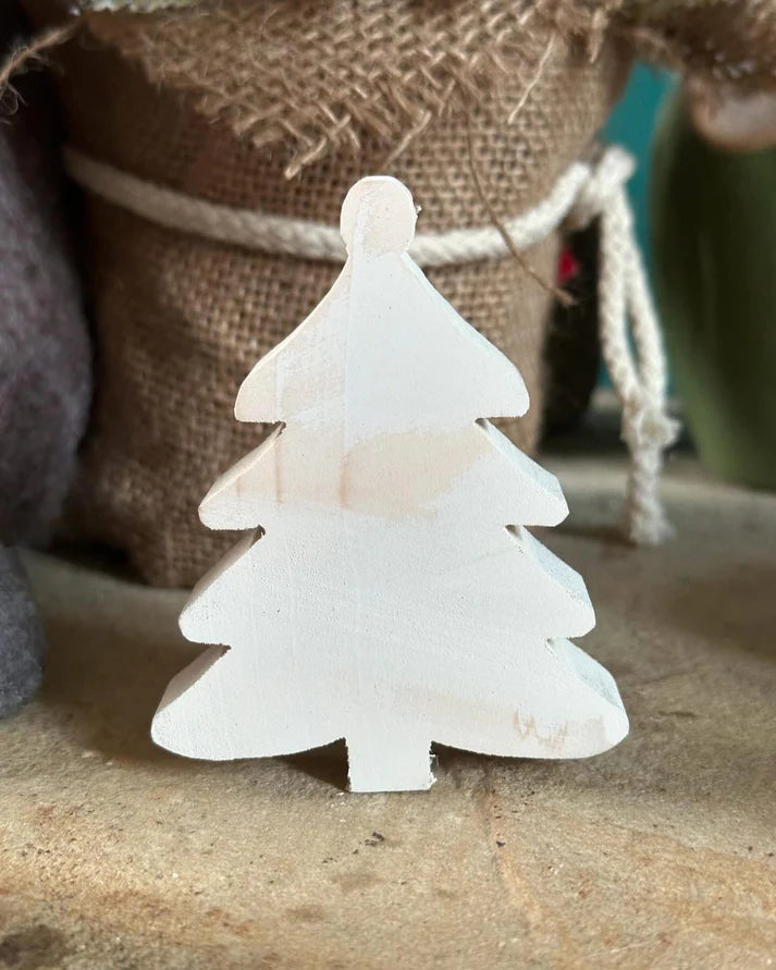 Rustic Wooden Hanging Tree Decoration - Reclaimed & Rustic Woodcraft