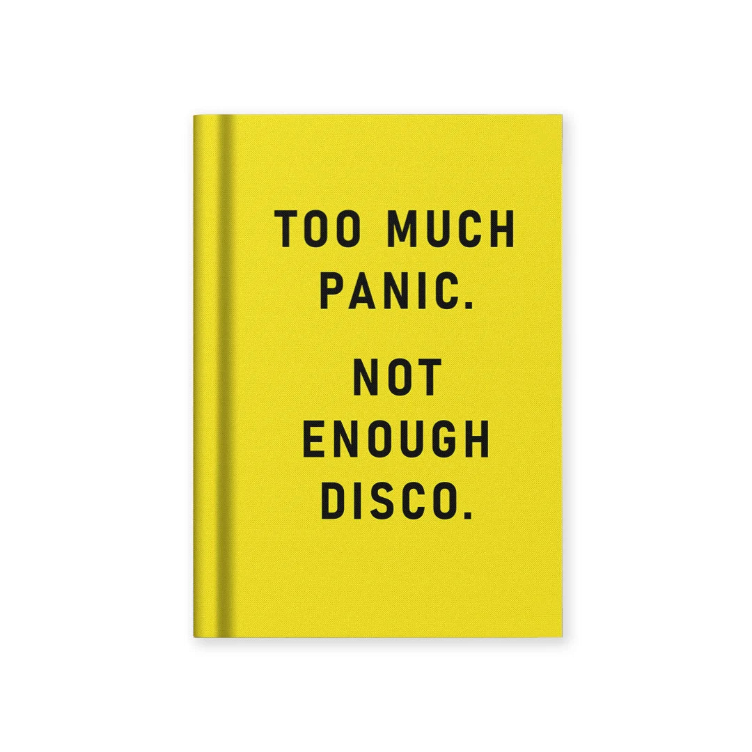 Too Much Panic, Not Enough Disco A7 Notebook - Ohh Deer