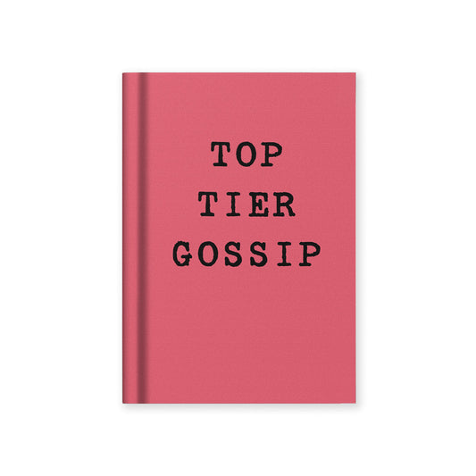 Top Tier Gossip A7 Hardback Notebook - Ohh Deer