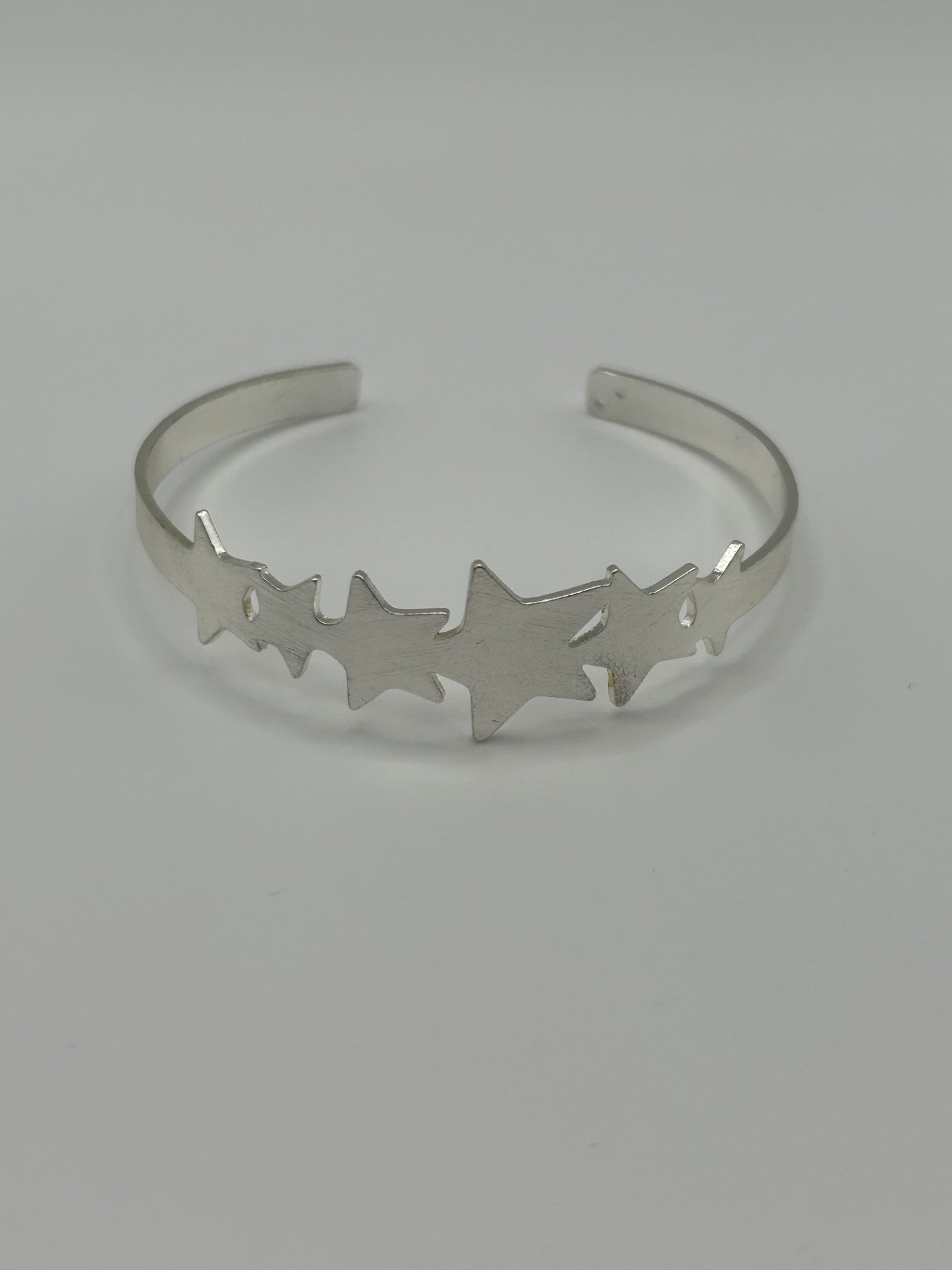 Contemporary Multi Star Torque Bangle