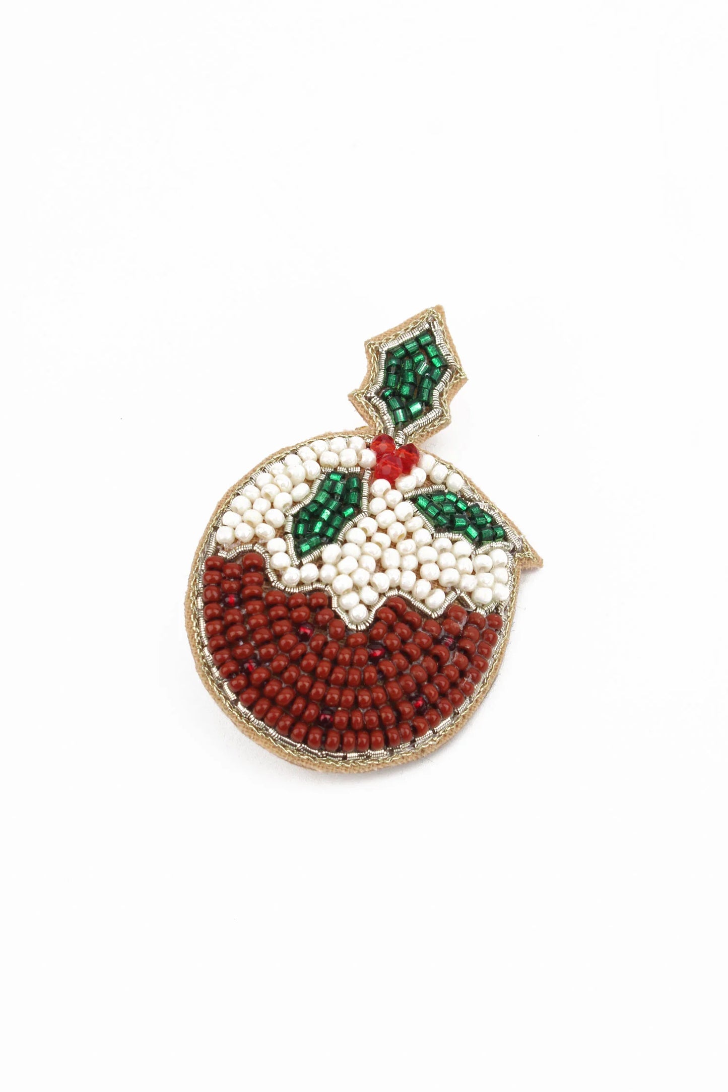 Christmas Pudding Brooch - My Doris