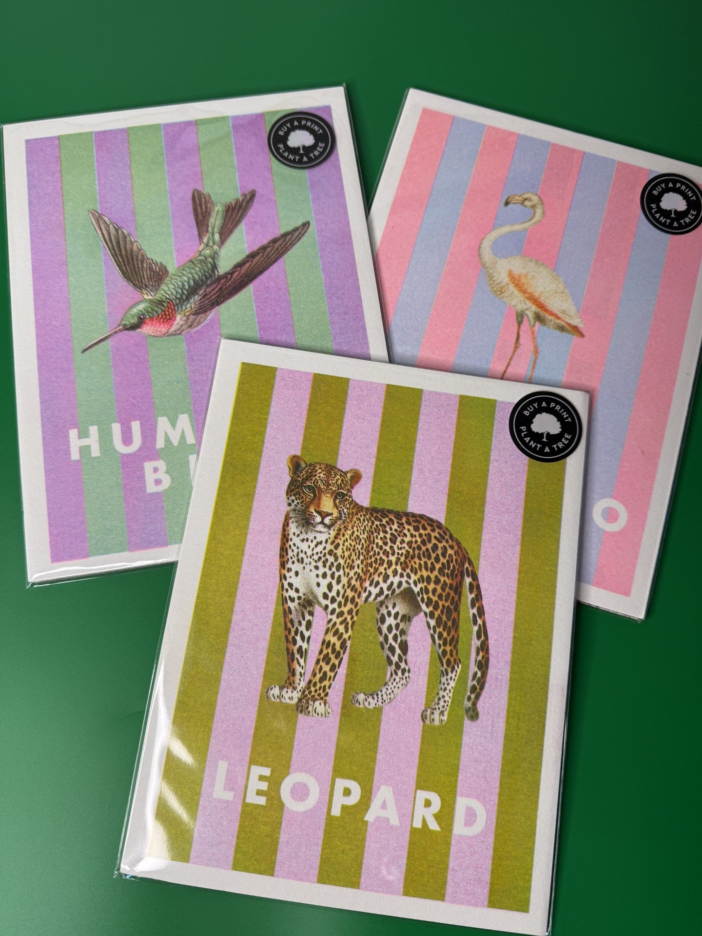 Striped Leopard Riso Print - Ohh Dear