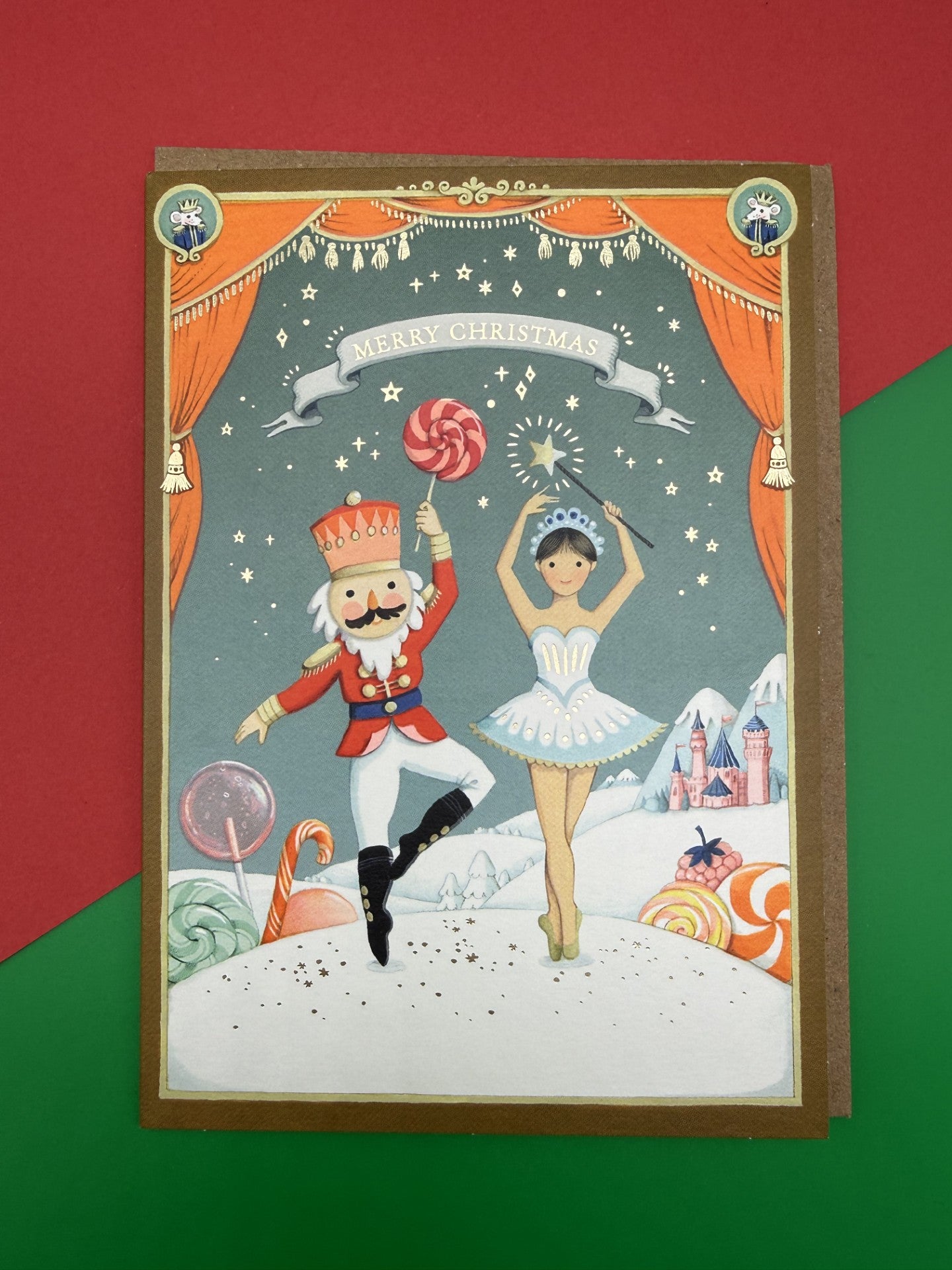 Nutcracker Ballet Christmas Card - Ohh Dear