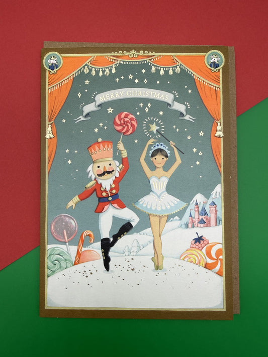 Nutcracker Ballet Christmas Card - Ohh Dear