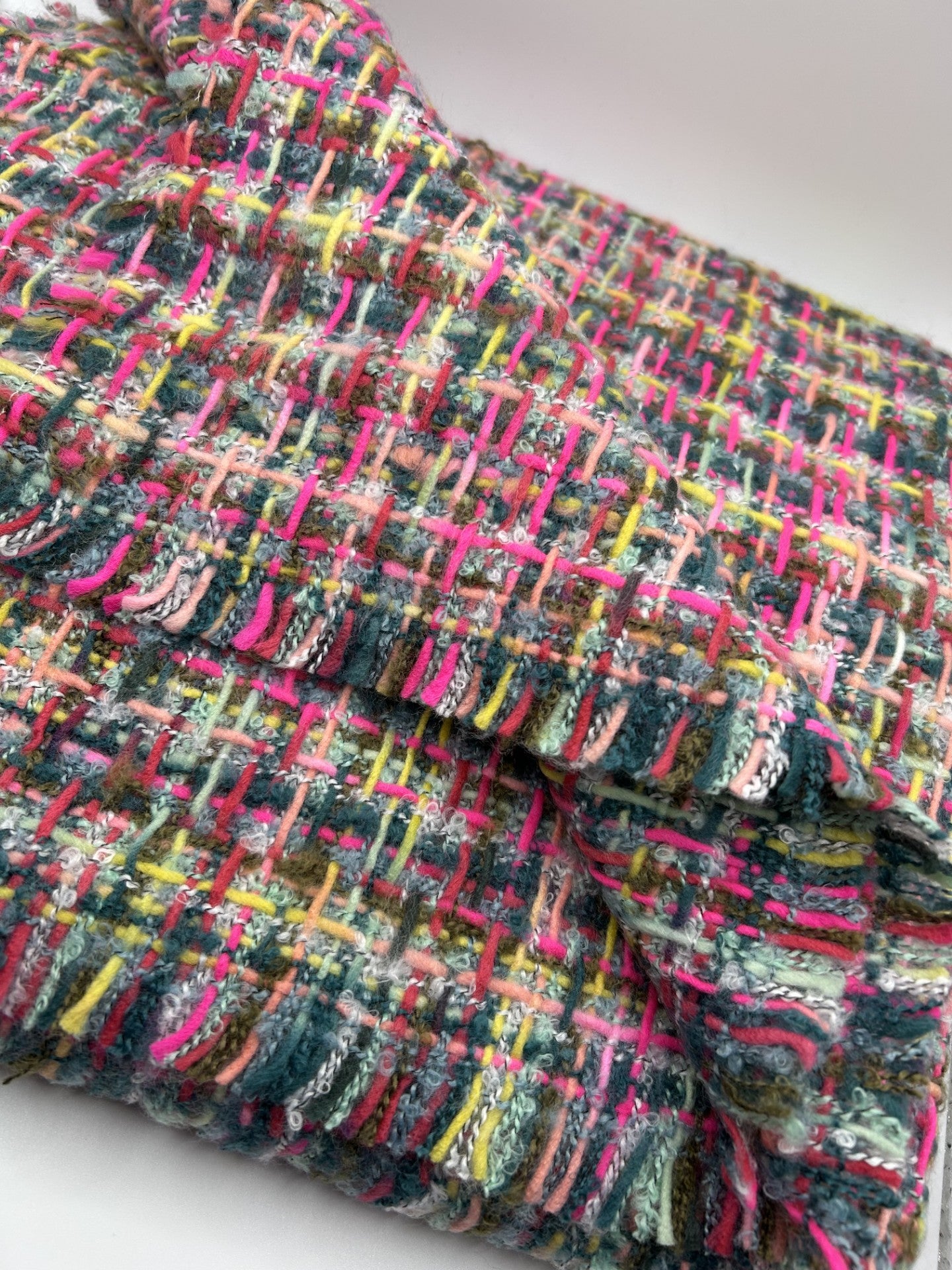 Multi Coloured Blanket Style Wrap