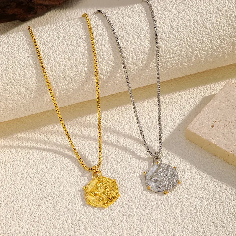 Lion Pendant Necklace - NOSTRUM