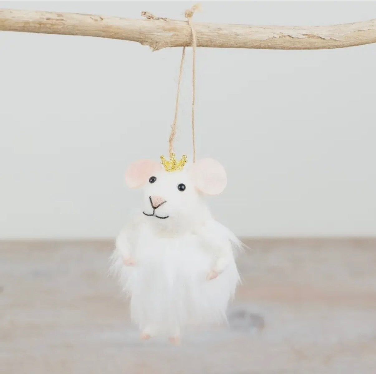 Hanging Felt Fairy Mouse
